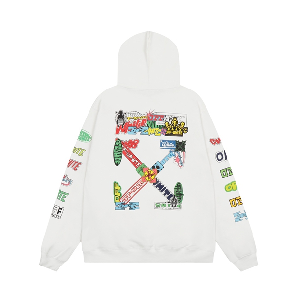 ブランドパーカー側面デザイン